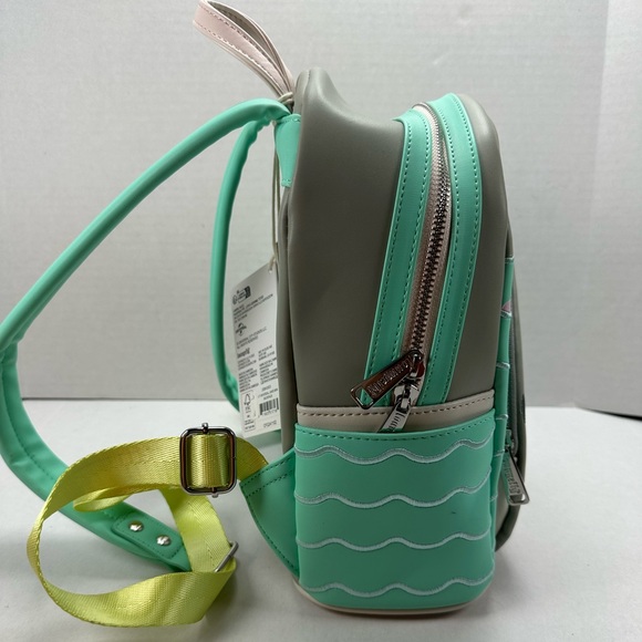 Loungefly Jaws Glow-in-the-Dark Mini Backpack - Picture 11 of 16